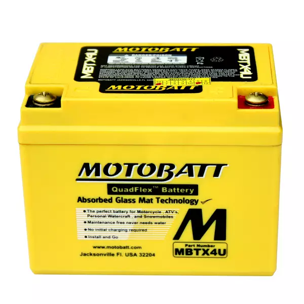 Motobatt akku, MBTX4U - Motobatt akut - 14-502 - 1