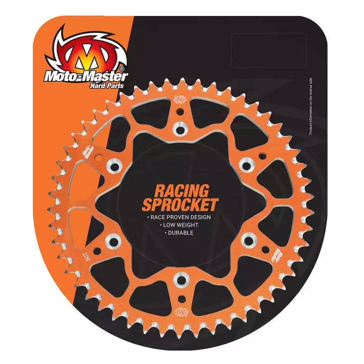Motomaster 7075 Series Alu sprocket (Ora - Crossipyörän takarattaat - 273-620072552 - 1