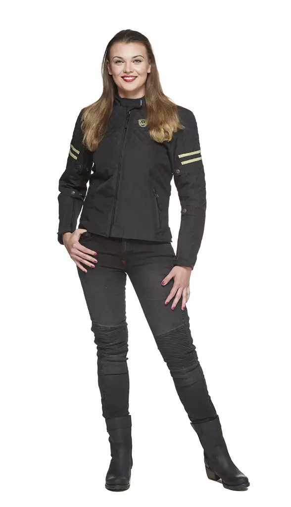 Naisten ajotakki Sweep Amelia, musta/beige - MP Ajotakit - 532-1954-32 - 1