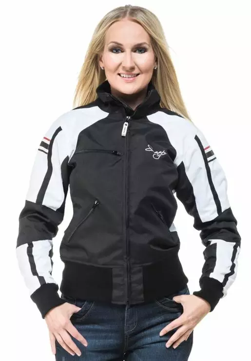 Naisten ajotakki Sweep Sport Deluxe, musta/valkoinen - MP Ajotakit - 532-1664-32 - 1