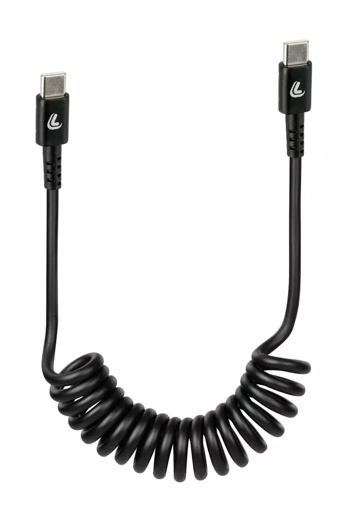 Optiline Usb-C to Usb-C 1M Recoile Cable - Älypuhelin- ja tablettitarvikkeet - 295-2072 - 1