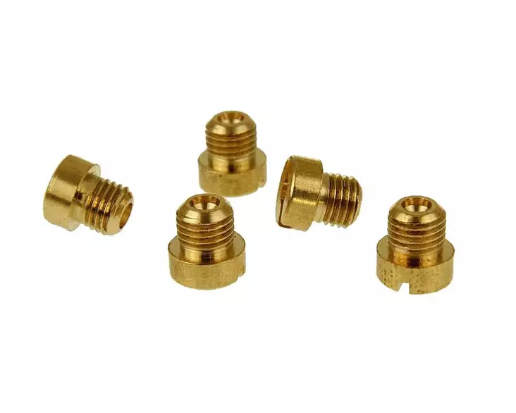 Pääsuutin, # 142 , Pyöreä, 6mm, Yhteensopiva: Dellorto - Mopon suuttimet - 302-0305-142 - 1