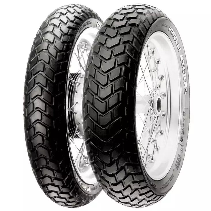 PIRELLI MT 60 100/90 - 19 M/C 57H TL F - Moottoripyörän Pirelli renkaat - 53-02822 - 1