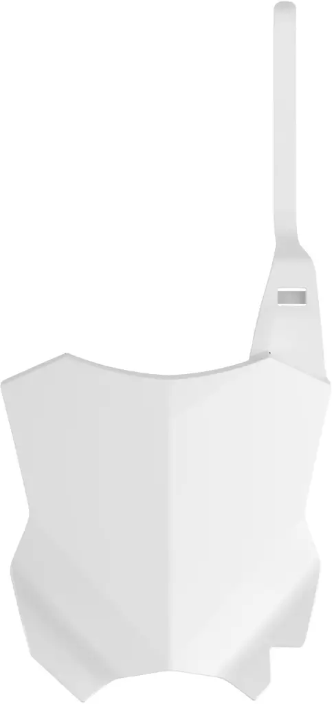 Polisport etunumerokilpi KX450F 16-.. KX250F 17-.., Valkoinen - Crossipyörän numerokilvet - 174-8665900002 - 1