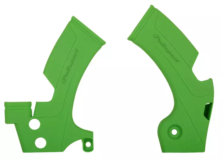 Polisport frame protector KX450F(09-18) Green - Crossipyörän runkosuojat - 179-8466300002 - 1