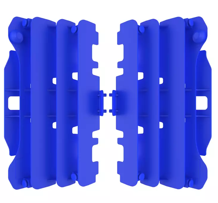 Polisport jäähdyttäjän ritilät YZ250 / 450 07/09, Sininen - Crossipyörän jäähdyttäjän ritilät - 179-8458100002 - 1