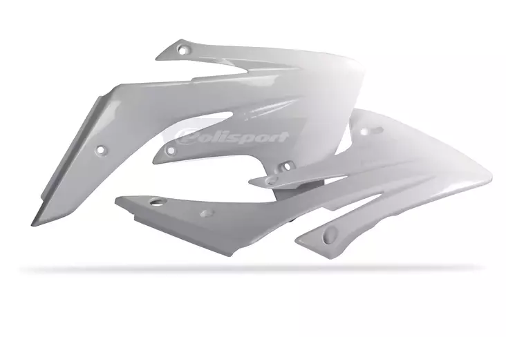 Polisport jäähdyttimensuoja Honda CR150R(07-->) white - Crossipyörän jäähdyttäjän ritilät - 176-8412200002 - 1