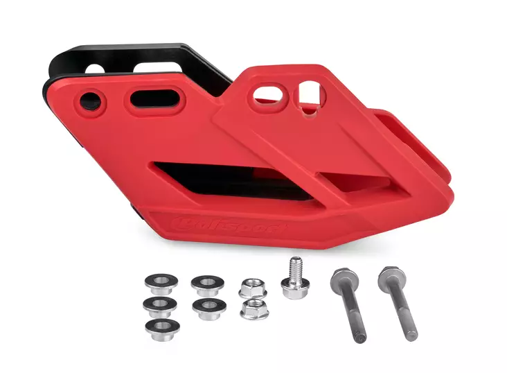 Polisport Performance ketjuohjuri CRF250/CRF450 07-16 punainen - Crossipyörän ketjuohjurit - 179-0300-2 - 1