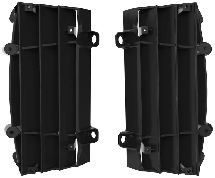 Polisport Radiator Louvers KTM/Husqvarna (16->) black - Crossipyörän jäähdyttäjän ritilät - 179-8466800002 - 1