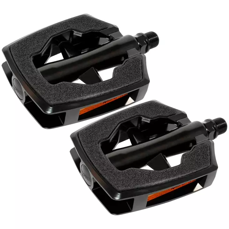 Poljin 9/16" UNION Sandblock SP-890, alu, musta - Polkupyörän avopolkimet - 358862 - 1