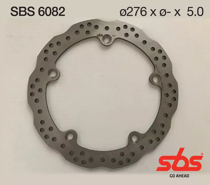 SBS Jarrulevy Upgrade - Moottoripyörän jarrulevyt - 230-6082 - 1