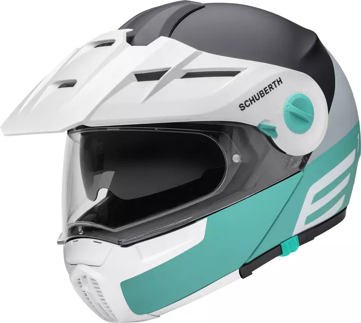 Schuberth E1 Cut Mintunvihreä - Avattavat- ja avokypärät - 51-1928-2 - 1