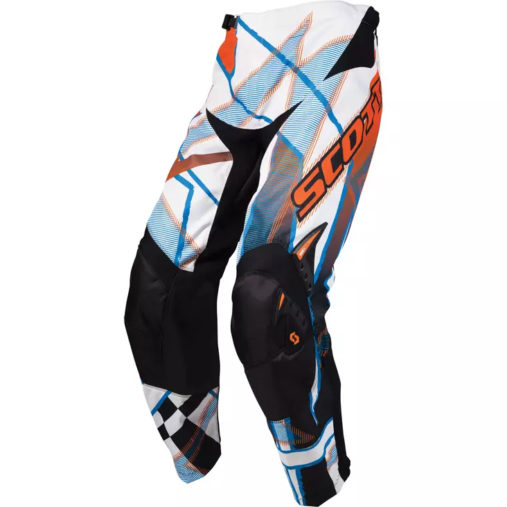 Scott 350 Kids Hyper pants white/orange - Lasten crossihousut - 621-3233-22 - 1