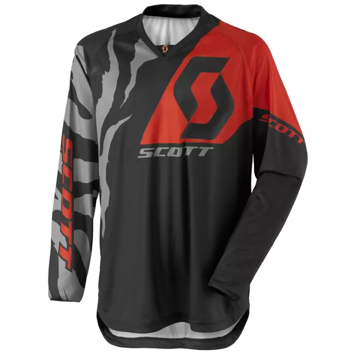 Scott Ajopaita 350 Race musta/oranssi - Crossipaidat - 621-7002-2 - 1