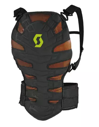 Scott Back Protector Soft-CR II musta L - Selkäsuojat - 629-2351-2 - 1