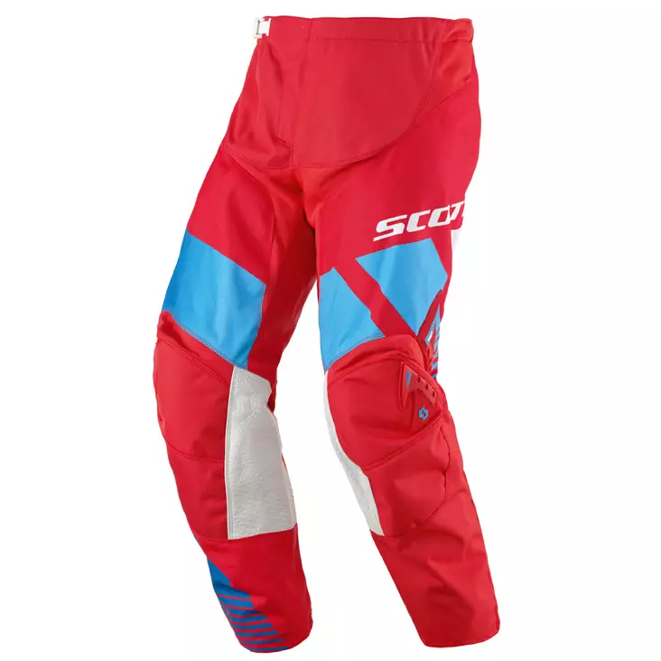 Scott housut 350 Kids Race pun/sin - Lasten crossihousut - 621-5208-22 - 1