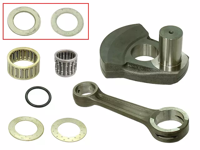 Sno-X Kampiakselin puolisko sis. Kiertokanki Polaris MAG - Moottorikelkan kampiakselin puoliskot - 89-09342 - 1