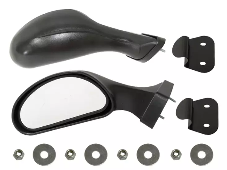 Sno-X moottorikelkan peilipari, Ski-Doo ZX - Moottorikelkan  peilit - 92-182 - 1