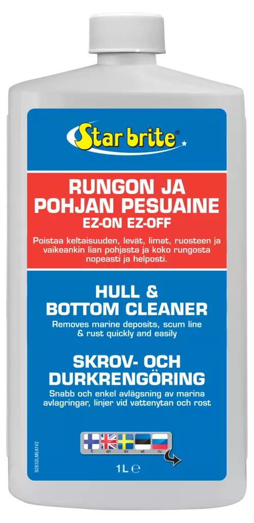 Star brite EZ On EZ Off Rung.puhd.aine+näkinpoisto 1L - Veneen huoltotuotteet - 136-92832 - 1
