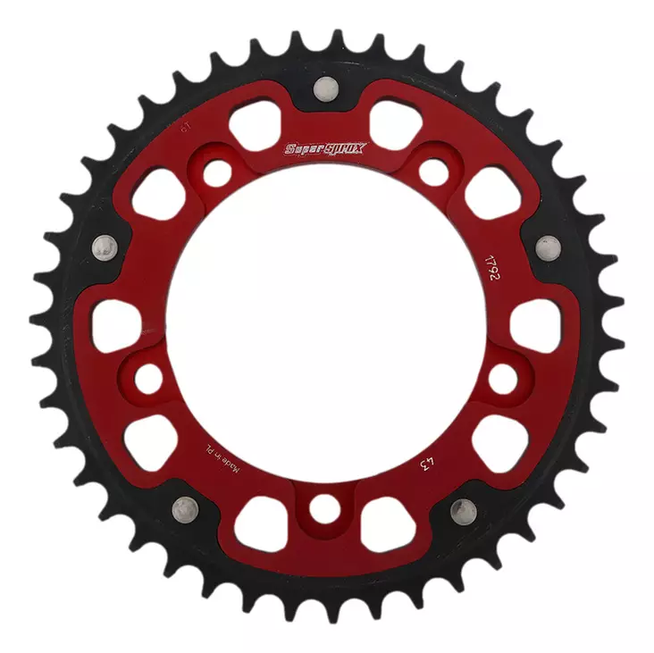 Supersprox Stealth Takaratas Punainen - Moottoripyörän takarattaat - 272-1792-RST-47-2 - 1