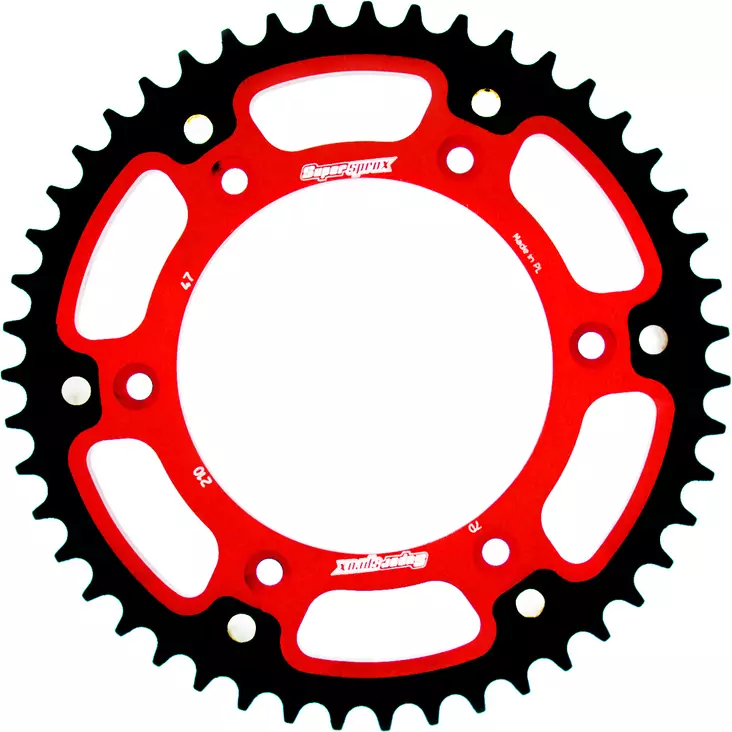 Supersprox Stealth Takaratas Punainen - Moottoripyörän takarattaat - 272-210-RST-48-2 - 1