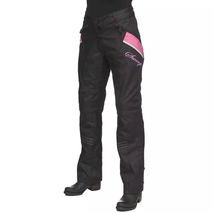 Sweep Milanese WP naisten ajohousut, musta/pinkki - MP Ajohousut - 532-8120-32 - 1