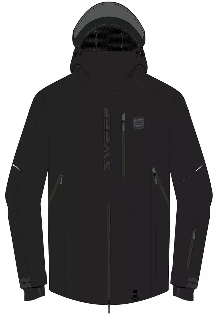 Sweep Recon naisten kelkkatakki, musta - Kelkkatakit - TJRECL-222 - 1