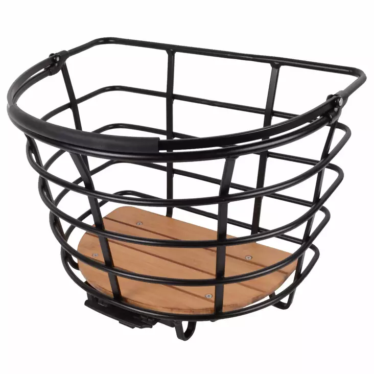 Tavarakori etu, ATRAN Epic Curve M-koko, 24,5 ltr. AVS pikakiinnitys, musta - Polkupyörän tavarakorit - 62152 - 1