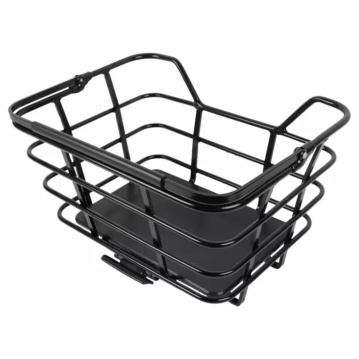 Tavarakori etu/taka, ATRAN Epic M-koko, 23 ltr. AVS pikakiinnitys, musta - Polkupyörän tavarakorit - 62252 - 1