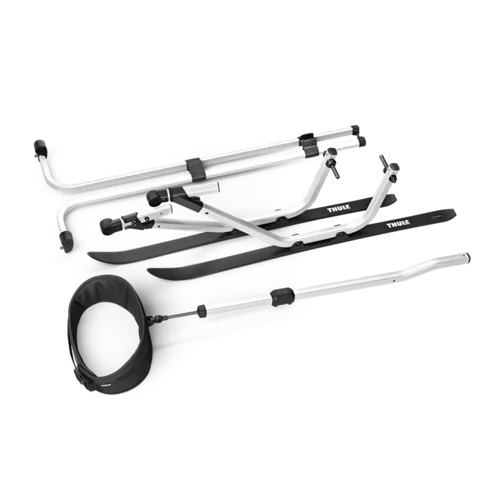 THULE Chariot 2, lastenkuljetusperäkärryn hiihtopaketti - Polkupyörän lastenistuimet ja kärryt - 20201402 - 1