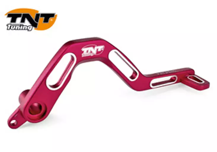 TNT Jarrupoljin, Punainen, Aprilia RX,SX 06- / Derbi Senda 00- / Gilera RCR,SMT - Mopon polkimet - 306-4906-2 - 1