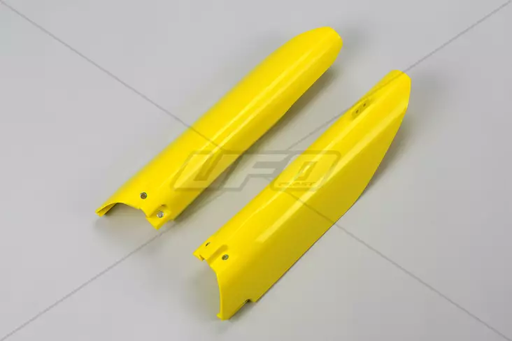 UFO Etuhaarukan suojat RM125/250 07-12, RM-Z250/450 07- Keltainen 102 - Crossipyörän haarukansuojat - 650-4913-102 - 1