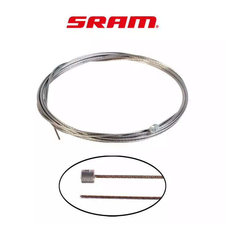 Vaihdevaijeri SRAM 1.1 / 3100mm TT & Tandem - Polkupyörän vaihdevaijerit - 007118008002 - 1