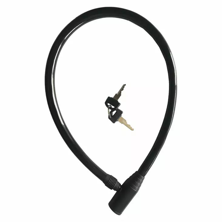 Vaijerilukko Cavo, 6/65cm, musta - Polkupyörän lukot ja osat - 45-112 - 1