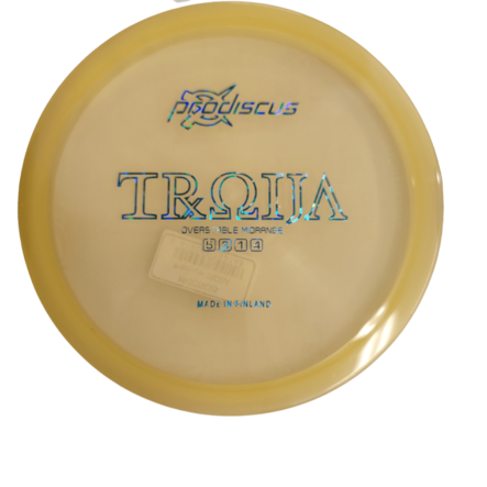 Frisbeegolfkiekko Prodiscus Premium TROIJA, keltainen - Midarit ja lähestymiskiekot - Prd214-3 - 1