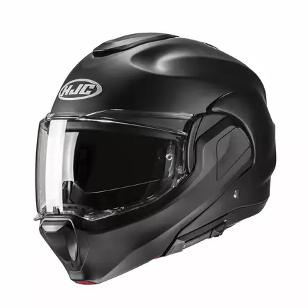 HJC Kypärä F100, mattamusta - Avattavat- ja avokypärät - 630-25083 - 1