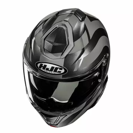 HJC Kypärä i91 Arven, harmaa/musta - Avattavat- ja avokypärät - 630-25103 - 2