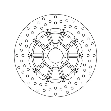 Brembo Serie Oro jarrulevy - Moottoripyörän jarrulevyt - 232-68B407D3 - 1