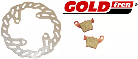GOLDFREN Jarrupalat 241 Ceramic Carbon S3 - Crossipyörän jarrupalat - 48-12-241-3 - 1