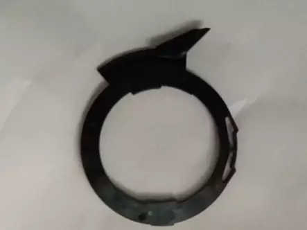 Schuberth E1 Lukkolevy visiirille keltainen vasen 53-65 - Kypärien varaosat - 511-1500-20-3 - 1