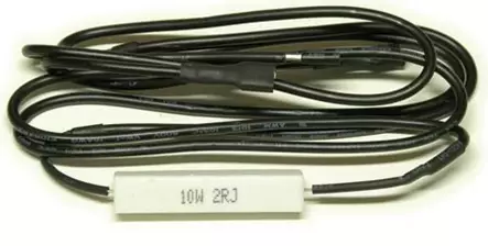 Sno-X kytkentävastus 12V, 10W, 20 ohm - Moottorikelkan lämpökahvat - 92-103 - 1