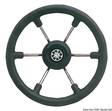 Osculati SS steering wheel black 340 mm - Veneen ohjauspyörät - M45-139-33 - 1