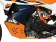 AXP Adventure HARD pohjapanssari HDPE 8mm Orange KTM790/890 Adventure/R/Rally 19- - Crossipyörän pohjapanssarit - 397-AX1703 - 3