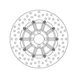 Brembo Serie Oro jarrulevy - Moottoripyörän jarrulevyt - 232-68B407D3 - 1