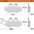 Moto-Master Jarrupalat RoadPRO Scooter 5707367743940 - Moottoripyörän jarrupalat - 235-400403 - 1