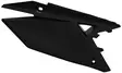 Polisport sivupaneelit RMZ450(18-..)RMZ250(19-..), Musta - Crossipyörän sivunumerokilvet - 175-8421200003 - 1