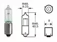 Polttimo 12v 21w Bay 9s H21W minihalogee - Polttimot - 12-71633 - 1