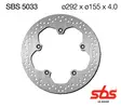 SBS Jarrulevy Standard - Moottoripyörän jarrulevyt - 230-5033 - 1