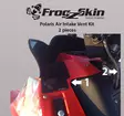 SPI Frogzskin air intake kit, Polaris 440/600, 2kpl - Moottorikelkan ilmastointikalvot - 823-F0093 - 1