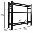 Tunturi Wall-Kettle-Bumper multi storage rack (1/2) - Säilytystelineet - GS14TUSCF063 - 6